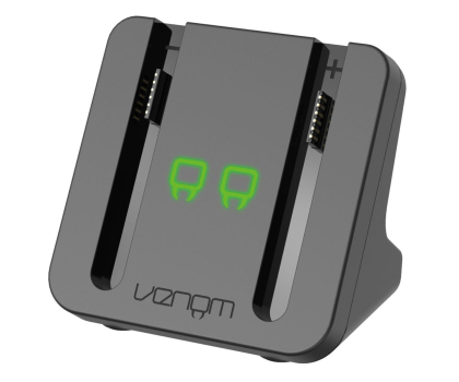 Akcesoria do konsol VENOM Stacja ładująca Nintendo Switch 2 Joy-Con Czarna